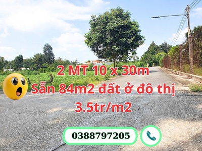 Chỉ 1 lô duy nhất 2 mặt tiền đường - đất ở thị trấn lai uyên, bàu bàng 2