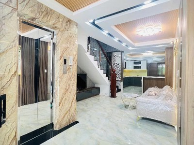 Siêu phẩm - mặt tiền kinh doanh huỳnh thị đồng, thị trấn nhà bè - 5 tầng mới keng - 70m2 - chỉ: 2
