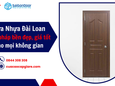 Cửa Nhựa Đài Loan: Giải Pháp Bền Đẹp, Giá Tốt Cho Mọi Không Gian 4