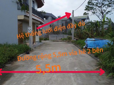 Bán 77m2  đất đấu giá đông sơn chương mỹ 2