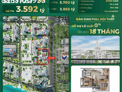 Hot hot hot     vinhome ocean park 1 - cơ hội sở hữu căn hộ 2 phòng ngủ toà s2.17 0