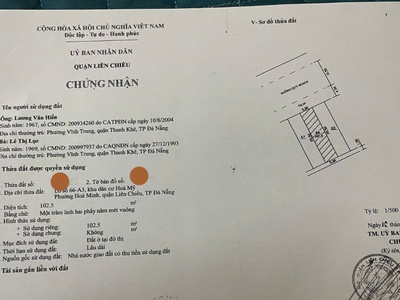 Bán đất 2 lô liền kề đường thích quảng đức - gần đường tôn đức thắng 1