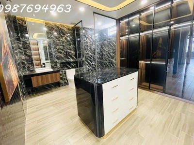 Q7 nhà sang xịn đẹp kiến trúc sư thiết kế nội thất cao cấp 5x16m 4pn, khu an ninh 3