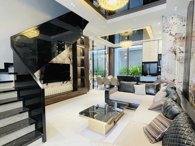 Q7 nhà sang xịn đẹp kiến trúc sư thiết kế nội thất cao cấp 5x16m 4pn, khu an ninh 0