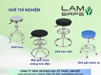 Ghế Thí Nghiệm Inox - Lam Viet 0