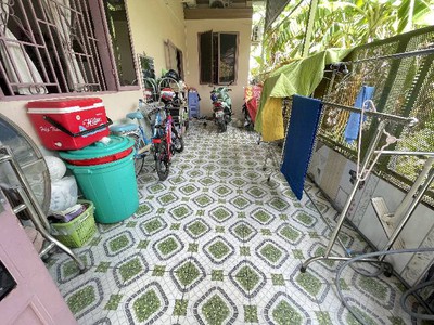 Nhà trệt kiên cố, mặt tiền hẻm xe hơi thông 306 nguyễn văn tạo long thới nhà bè, 130m2 ngang 7,5m 4