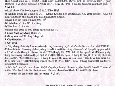 Bán chung cư bình chánh dưới 1,5 tỷ đã có sổ riêng, 2pn 70m2 căn góc. công chứng sang tên ngay 0