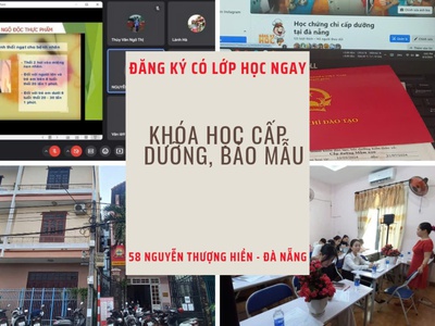 Học chứng chỉ cấp dưỡng, bảo mẫu tại Lâm Đồng 0