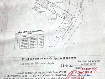 Nhà chính chủ 155.4m2 - giá tốt - vị trí đẹp  xã thới tam môn, hóc môn, hcm 1