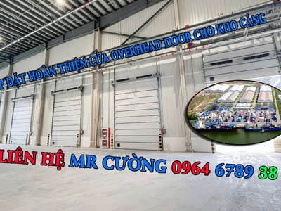 Us Solution - Đơn Vị Thi Công Cung Cấp Cửa Overhead Door Uy Tín Tại KCN Cầu Cảng Phước Đông, Long An 0