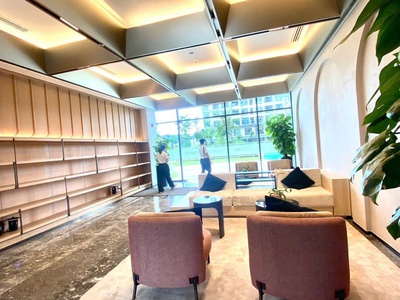 Căn hộ cao cấp 1pn lumiere boulevard  phòng ngủ view cực đẹp, sân vườn, tầng đẹp 2