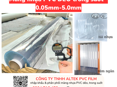Màn rèm nhựa dẻo PVC trong suốt giá sỉ tại Sài Gòn, Hà Nội 0