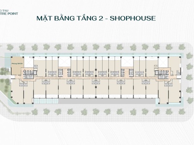 Shophouse tại Vũng Tàu CENTRE POINT, chỉ 12,5 TỶ, 207m2, 3 tầng, mặt tiền 16m 4