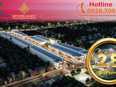 Sở hữu ngay biệt thự phố gia khải luxury - vị trí vàng, tiện ích hoàn hảo 0