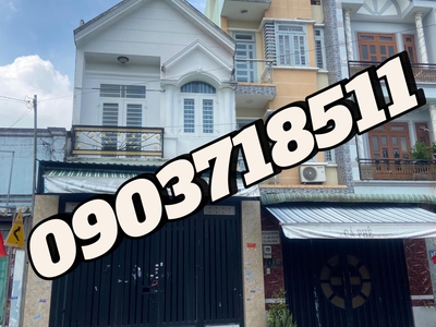 Nhà mặt tiền đường trần thị hè rộng 12m - hiệp thành - tiện mở cty, vp, spa.. 0