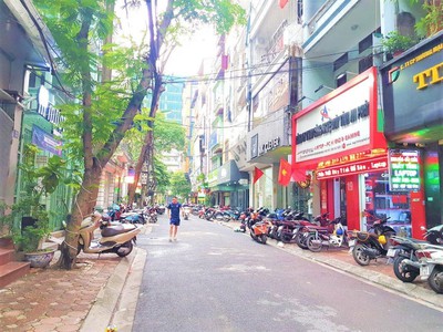 Ô tô tránh, mặt ngõ nông  bán nhà huỳnh thúc kháng, đống đa, 55m 5 tầng mt 5m 2