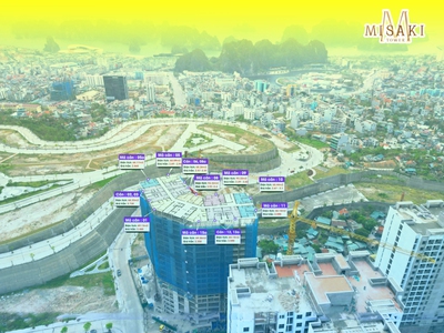 Đã có bảng giá trần chính thức cho căn hộ Misaki Tower Hạ Long giá từ 2.35 tỷ căn 1