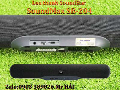 Loa thanh SoundMax SB-204/2.0 bluetooth 5.0 âm thanh cực hay 1