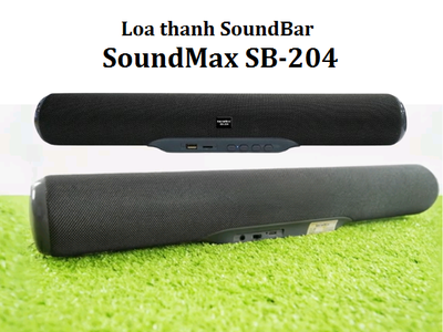 Loa thanh SoundMax SB-204/2.0 bluetooth 5.0 âm thanh cực hay 2