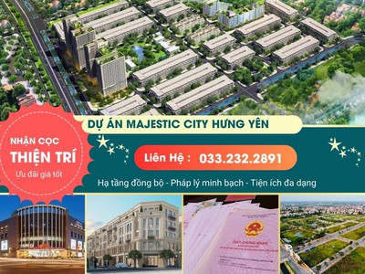 Cần Bán Lô Ngoại Giao Giá Rẻ Dự Án Majestic City Hưng Yên 0