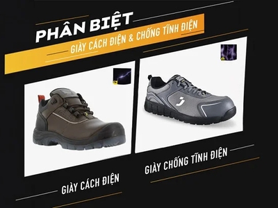 Phân biệt giày chống tĩnh điện và giày cách điện 0