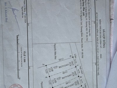 Hàng mới tách 3 lô bán ,thôn đồng lệ hợp đồng  dt:65 m cách tỉnh lộ 419 khoảng 50 m đường ô tô 0