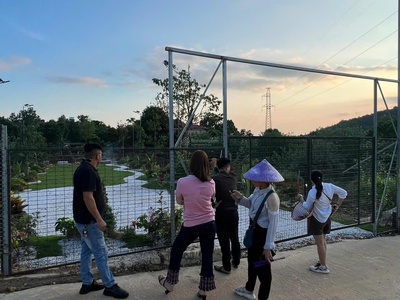 Bán đất thổ cư phân lô nhỏ dt 60 - 100m, đất làm nhà vườn nghỉ dưỡng giá rẻ 7tr/m có sổ đỏ, ở gần 1