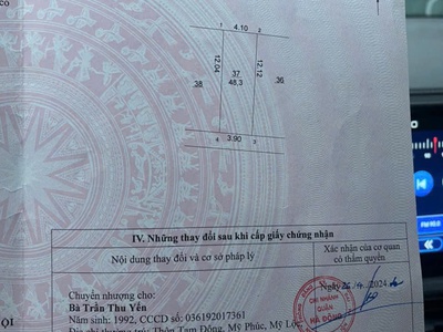 Hà đông ô tô vào hàng hiếm sót lại chỉ 2,x tỷ  -48,3m đất tổ dân phố an thắng , biên giang , hà đông 1