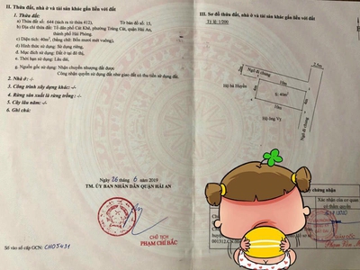 Bán lô góc đất ngõ số 10 Cát Khê, Tràng Cát 40m2 giá  1.05 tỷ 2