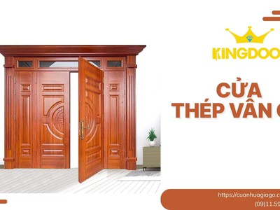 Cửa Thép Vân Gỗ Quận 1 - Bền Bỉ và Đẳng Cấp 0