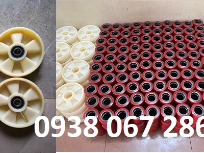 Bánh xe đẩy hàng pu lõi thép tại TP.HCM 1