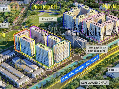 Chung cư giá dẻ Bắc Giang. Nhà ở xã hội Evengreen 3