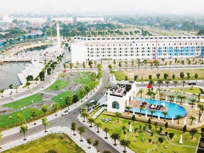 Cần bán gấp lô đất đắt giá đối diện biệt thự đảo vua, kđt danko city   giá chỉ từ 2,5 tỷ/lô 1