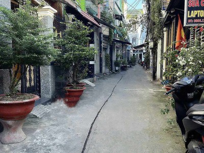 Bán nhà phan chu trinh bình thạnh- hẻm 4m- 4 tầng- shr- 4 tỷ 85 4