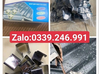 Nơi bán kẹp ngói inox giá sỉ tại Hà Nội 0