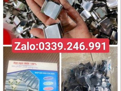 Nơi bán kẹp ngói inox giá sỉ tại Hà Nội 1