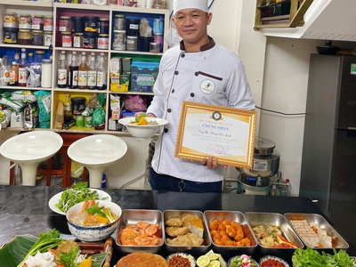 Dạy nấu bún chả cá Đà Nẵng 1