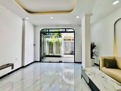 Nhà mới tinh f4 ,gò vấp, 56m2  4.5 12 - 1t1l, 3pn, an ninh,full nội thất- sát vách bình thạnh 0