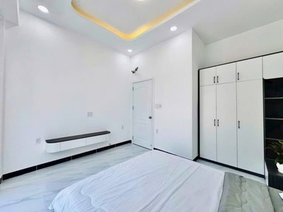 Nhà mới tinh f4 ,gò vấp, 56m2  4.5 12 - 1t1l, 3pn, an ninh,full nội thất- sát vách bình thạnh 4