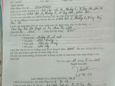 Nhà giá rẻ ngay khu vực p.9, tp tuy hoà, phú yên 4
