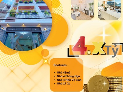 Bán nhà quận tân bình,43m2,1 trệt 2 lầu,ngay khu Khách Sạn Đệ Nhất,thu nhập 20 triệu tháng 0