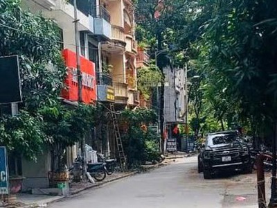 Bán nhà 2 mặt phố kđt bắc linh đàm, dt 80m2, 4tầng, kinh doanh, giá nhỉnh 20 tỷ 3