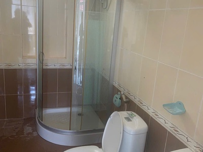 Cho thuê biệt thự 200m2, 5pn,   nội thất gần chợ tóc tiên thị xã phú mỹ 3