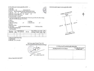 Bán đất mặt đường Hồ Tùng Mậu, ph Tân Bình, TP HD, 150m2, mt 10m, vị trí đẹp, giá tốt 2