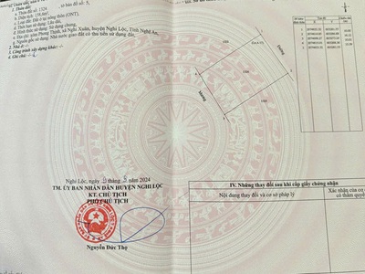 Cần bán đất tại xóm phong thịnh, xã nghi xuân, tp vinh, nghệ an 4