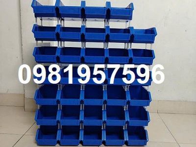 Khay nhựa đựng ốc vít, kệ dụng cụ xếp tầng, khay nhựa nguyên sinh 0