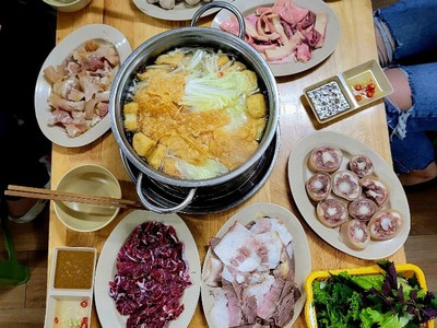 Lẩu bò nhúng dấm tại thanh xuân 0