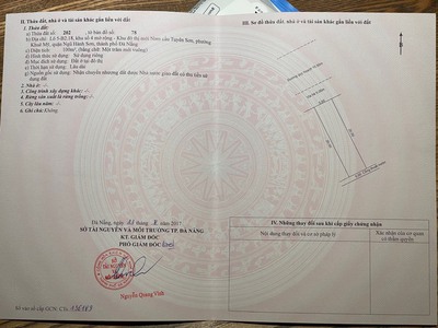 Lô đất vuông vức tâm huyết đường rộng 10m5 k20 khu vip nam việt á 1