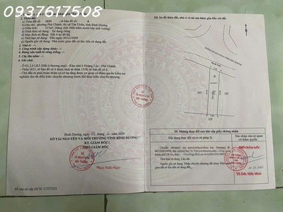 Bán đất thổ cư 117m2, huỳnh văn lũy, phú chánh, tân uyên, bình dương - 1.9 tỷ 0