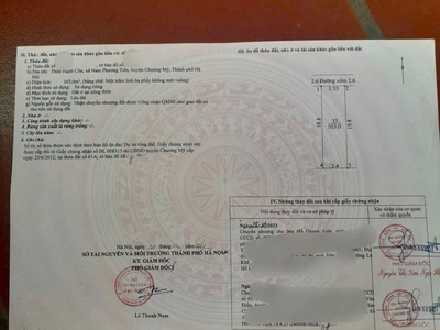 Cc gửi bán 103m đất full nam phương tiến cm-hn cách ql21a 600m ô tô  thông 1